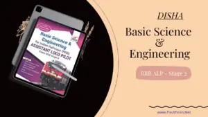 Disha Basic Science & Engineering for RRB ALP Stage 2 PDF