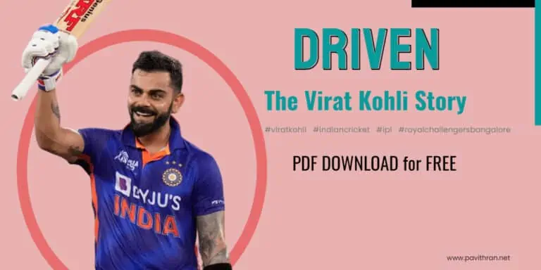 Driven-The Virat Kohli Story eBook PDF