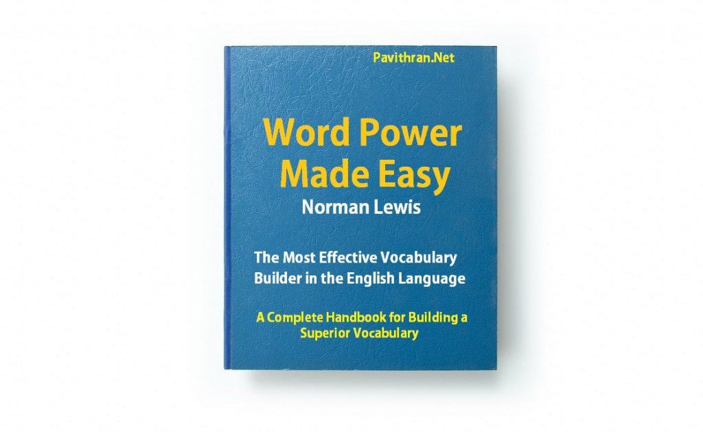 Word power made Easy book by Norman Lewis pdf download