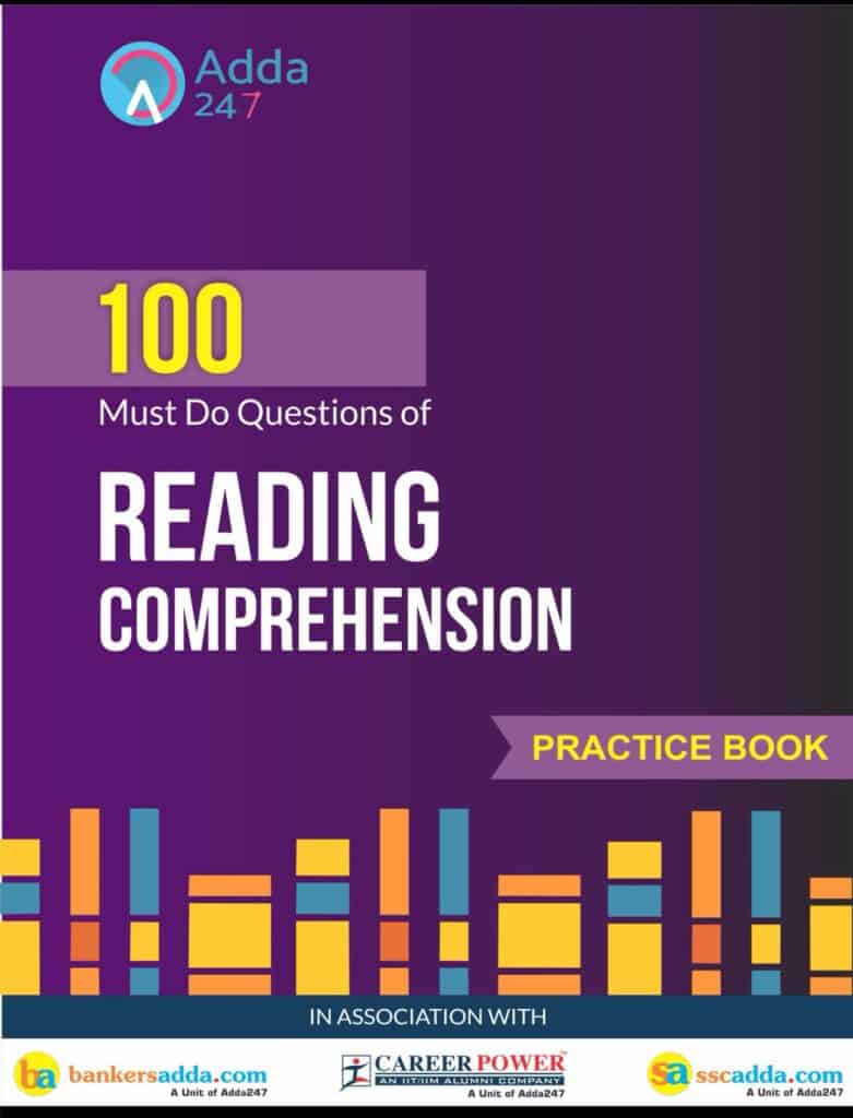 100 Reading Comprehension Questions Practice Book