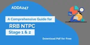 Comprehensive Guide for RRB NTPC by Adda247 PDF
