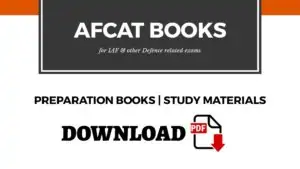 AFCAT Best Preparation Books & Study Materials PDF