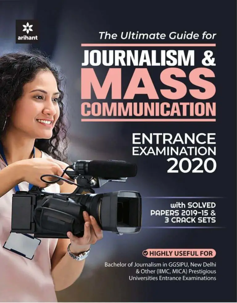 Ultimate Guide for Journalism & Mass Communication Entrance Exam 2020 by Arihant PDF Download
