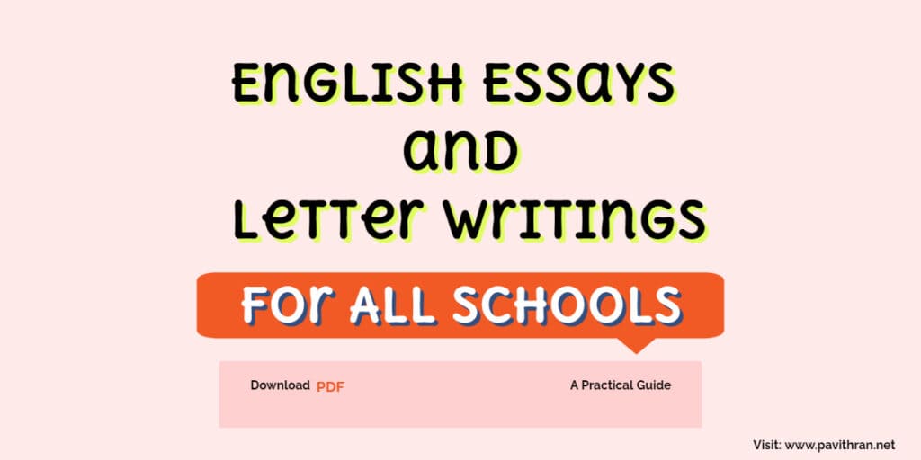 ENGLISH ESSAYS & LETTER WRITINGS FOR ALL SCHOOLS - A Practical Guide PDF