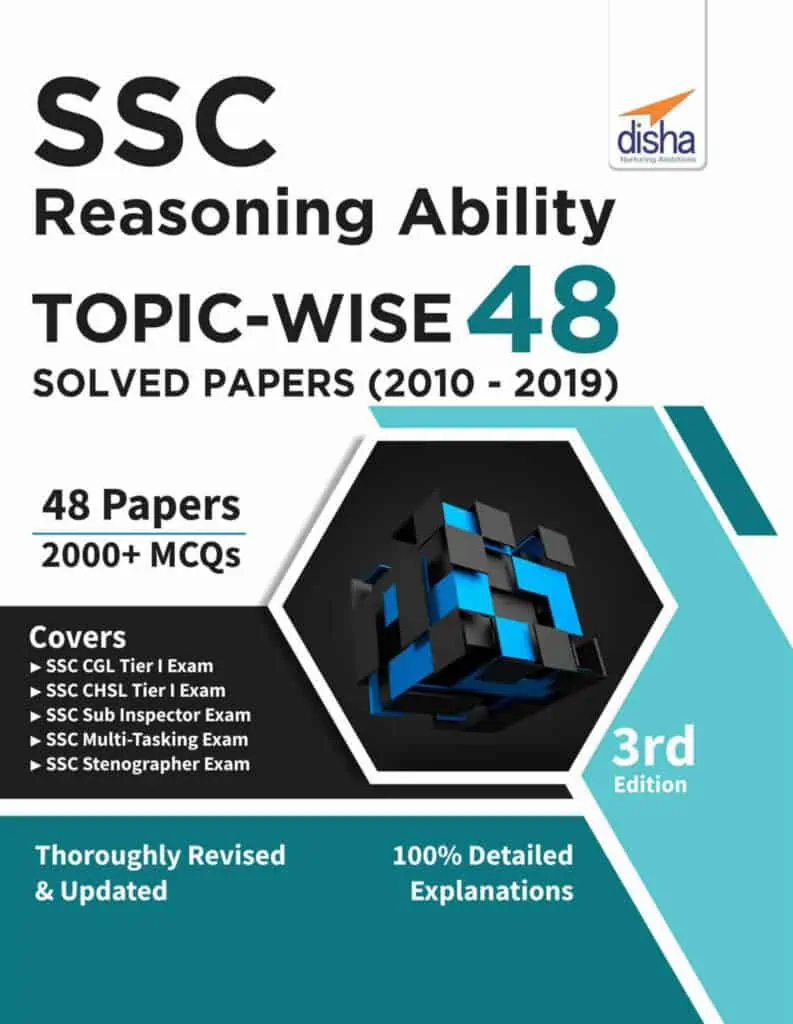 SSC Reasoning Topic-wise 48 Solved Papers - Disha PDF