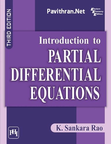 Introduction to Partial Differential Equations Book
