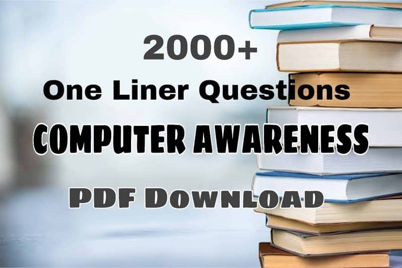 2000+ One Liner Computer GK in PDF Download