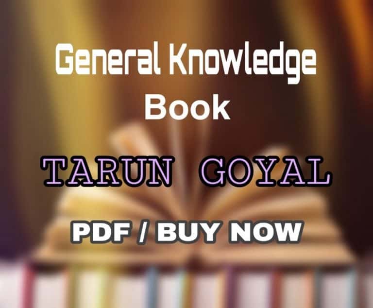 General Knowledge Book by Tarun Goyal