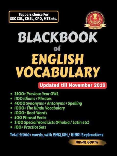 Blackbook of English Vocabulary pdf download
