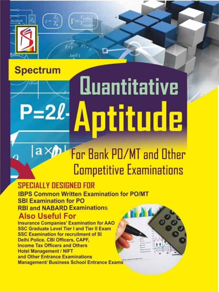 Quantitative Aptitude - Spectrum Books Experts