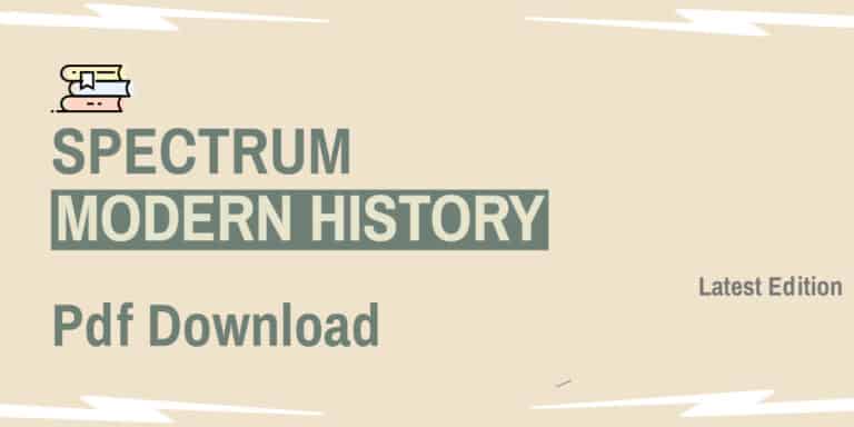 Spectrum Modern History PDF Download