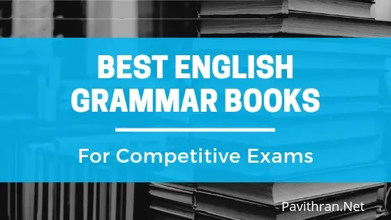 Best English Grammar Books for Competitive exams