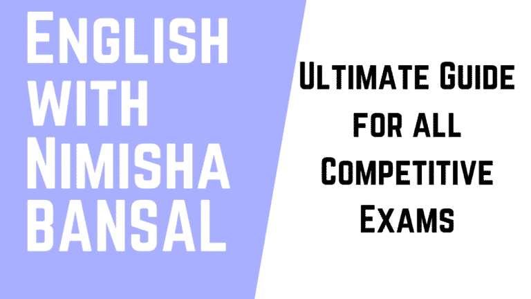 English with Nimisha Bansal PDF