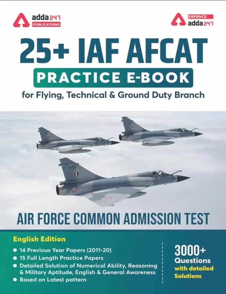 25+ IAF AFCAT Practice E-Book PDF