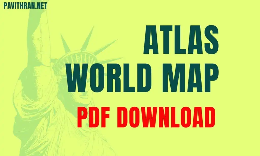 Atlas World Map PDF Download