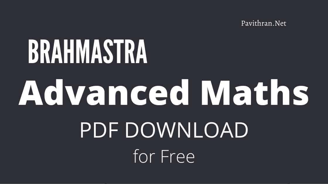 Brahmastra Advanced Maths PDF Download