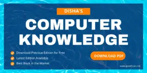Disha Computer Knowledge PDF