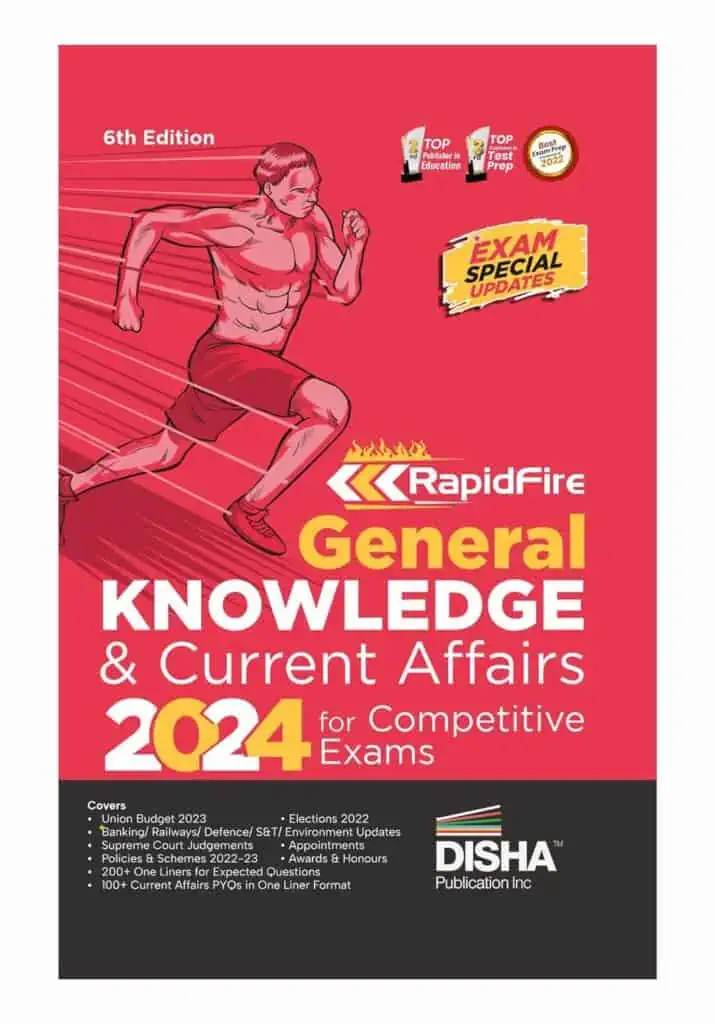 Disha Rapidfire General Knowledge 2024 Latest Edition Pdf