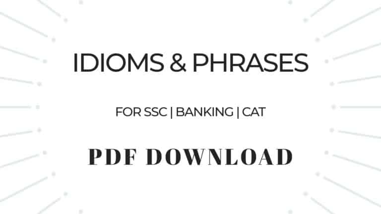 Idioms and Phrases in PDF Download