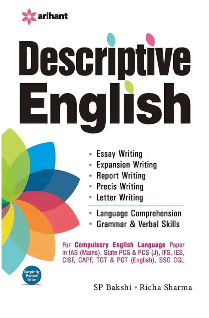 Descriptive English by SP Bakshi PDF Download