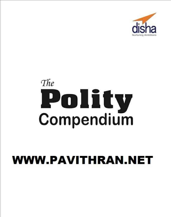 Disha Indian Polity Compendium Book PDF