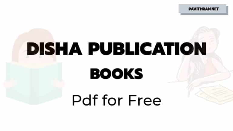 Disha Publication Books PDF for Free
