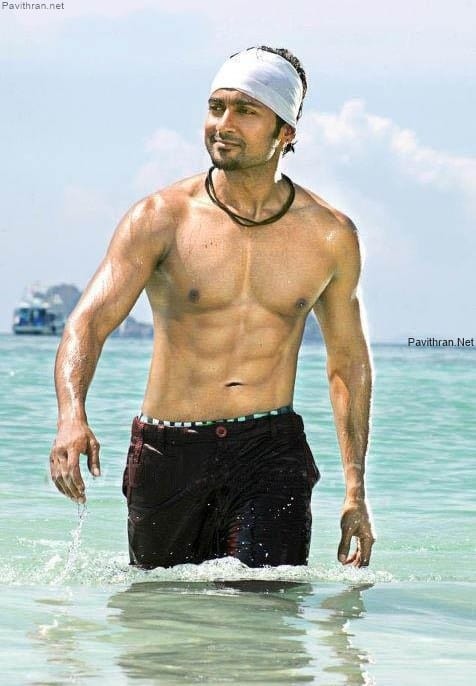 Surya Six Pack Photos & Workout Images