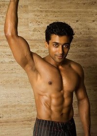 Surya Six Pack Photos & Workout Images