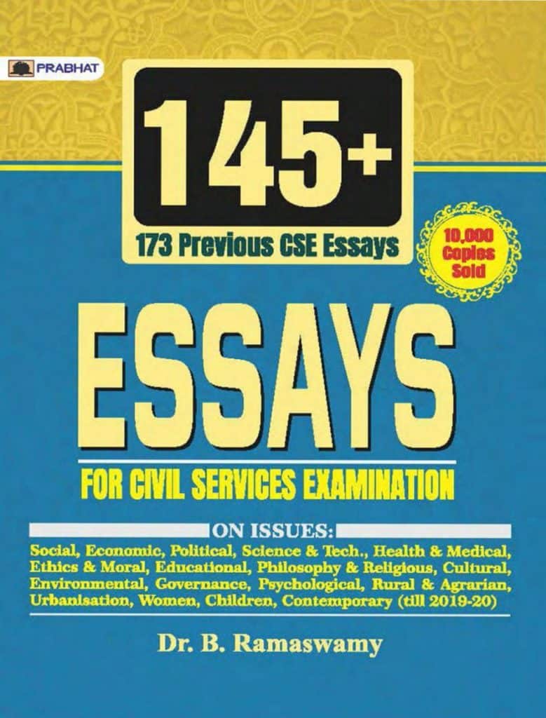 145+ Essays for Civil Services Examination PDF