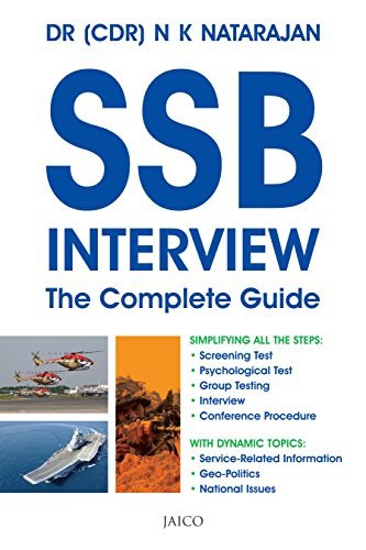 SSB Interview The Complete Guide Book PDF