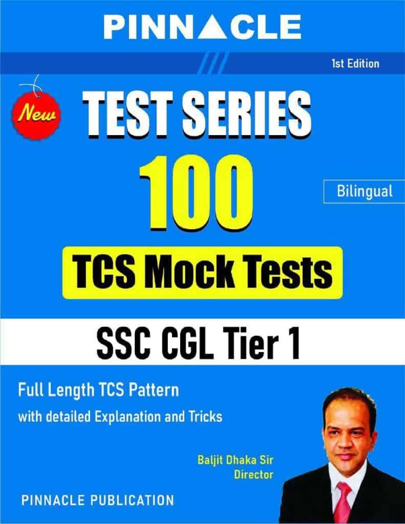 Pinnacle Test Series 100 TCS Mock Tests SSC CGL Tier-1 PDF