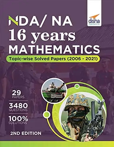 Disha NDA,NA Mathematics 16 Years(2006-2021) PDF