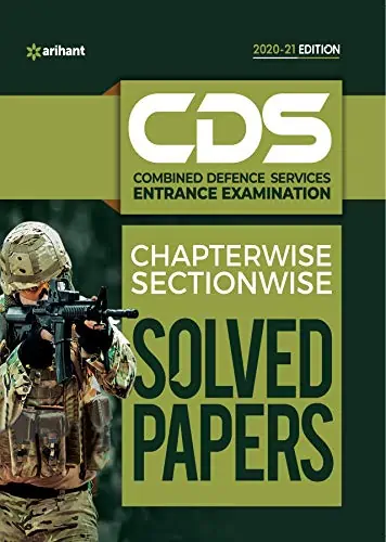 Arihant CDS Solved Papers Sectionwise Chapterwise PDF