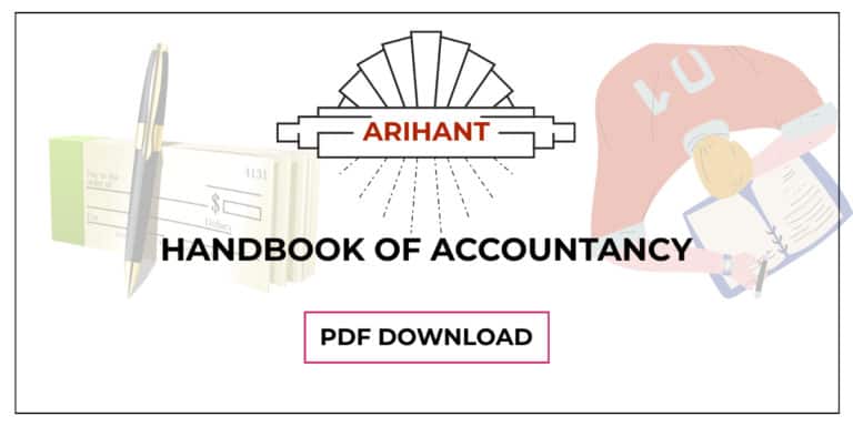 Arihant Handbook of Accountancy PDF