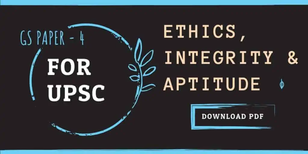 Ethics, Integrity & Aptitude Books for UPSC