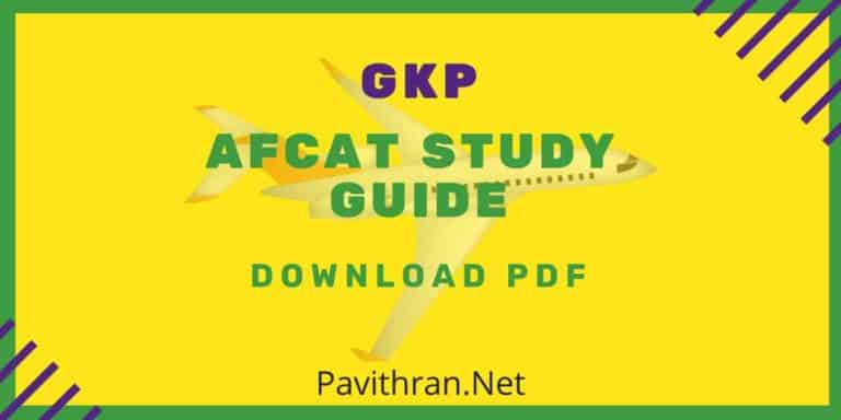 GKP AFCAT Study Guide Book PDF