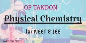 Physical Chemistry by OP Tandon PDF