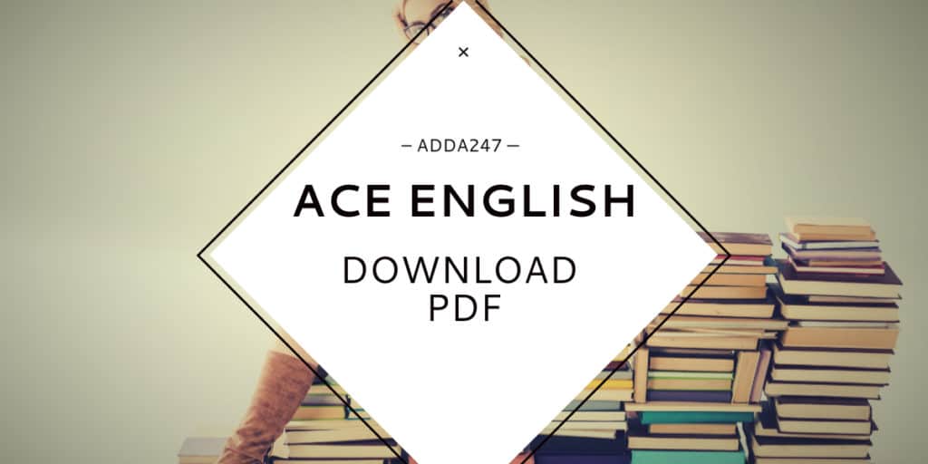 Adda247 Ace English Pdf
