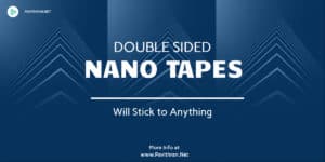 Transparent Double-sided Nanotapes
