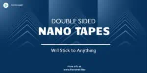 Transparent Double-sided Nanotapes