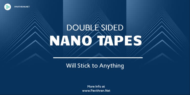 Transparent Double-sided Nanotapes