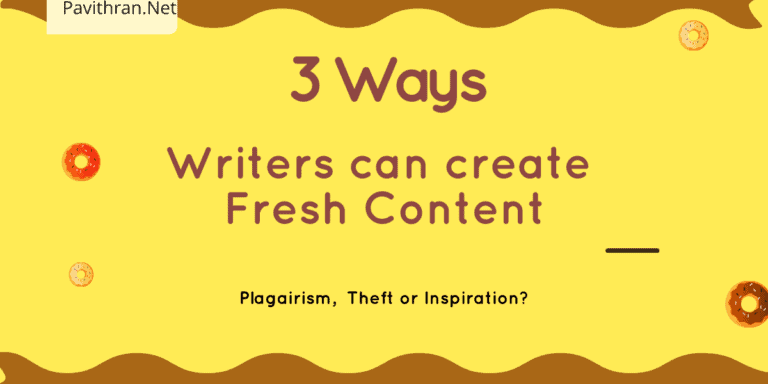 3 ways writers can create Fresh content