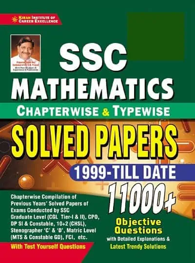 Kiran SSC Mathematics 11000+ Chapterwise and Typewise Solved Papers
