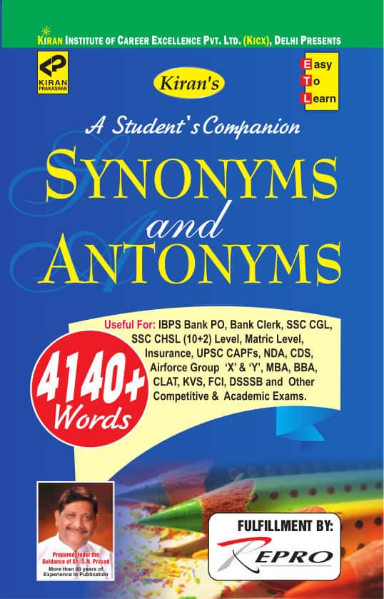 SYNONYMS AND ANTONYMS ENGLISH M - Kiran Prakashan 4140+ Words