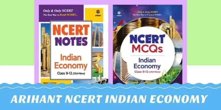 Arihant NCERT Indian Economy Notes & MCQs Books PDF