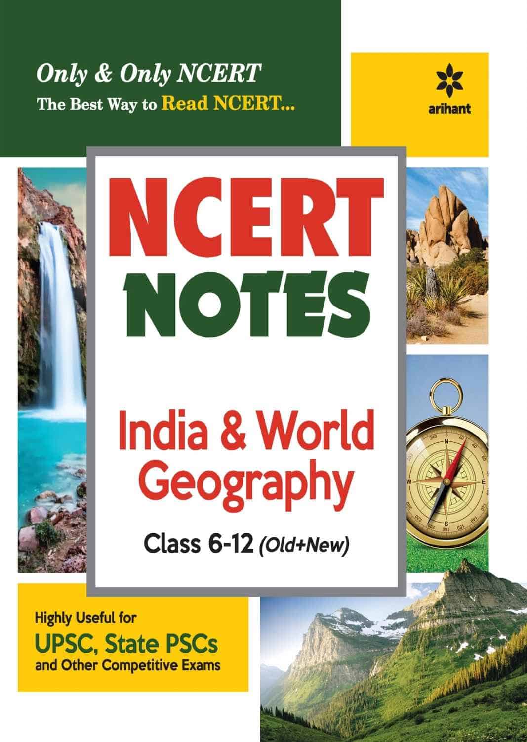 Arihant NCERT Notes Indian Geography - Class 9-12 PDF