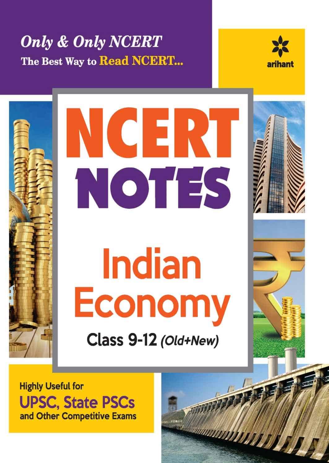Arihant NCERT Notes Indian Economy - Class 9-12 PDF