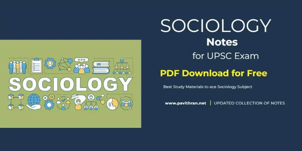 Mohapatra Sir-Vajiram & Ravi Sociology Handwritten Class Notes in PDF
