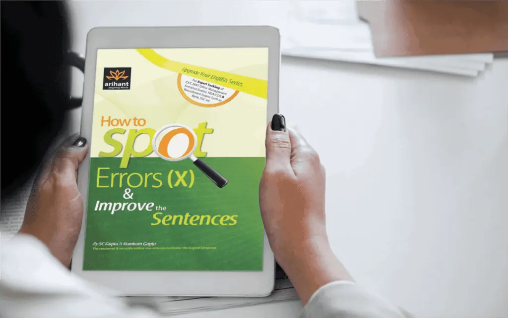 Arihant How to Spot Errors & Improve Sentences PDF