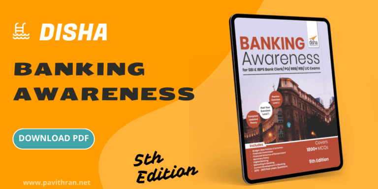 Disha Banking Awareness Latest Edition PDF
